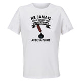 Maillot de Sport Femme Plume Ecrivain Octogenaire - T-Shirt Respirant Polyester Manches Courtes - Cadeau Sportive Anniversaire Noël Fête des Mères