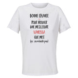 Maillot de Sport Femme Vanessa n'existe Pas - T-Shirt Respirant Polyester Manches Courtes - Cadeau Sportive Anniversaire Noël Fête des Mères