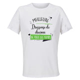 Maillot de Sport Femme Dresseuse De Chevaux Meilleure de Tous Les Temps Femme-2 - T-Shirt Respirant Polyester Manches Courtes - Cadeau Sportive Anniversaire Noël Fête des Mères