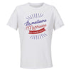 Maillot de Sport Femme Marraine Meilleure du Monde Entier Meilleure du Monde - T-Shirt Respirant Polyester Manches Courtes - Cadeau Sportive Anniversaire Noël Fête des Mères