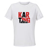 Maillot de Sport Femme Karting Minimaliste - T-Shirt Respirant Polyester Manches Courtes - Cadeau Sportive Anniversaire Noël Fête des Mères