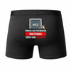 Caleçon Matthieu Patienter Matthieu Gère Une Urgence - Humour Boxer Coton Idée Cadeau
