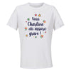 Maillot de Sport Femme pour Charline Elle Assure - T-Shirt Respirant Polyester Manches Courtes - Cadeau Sportive Anniversaire Noël Fête des Mères