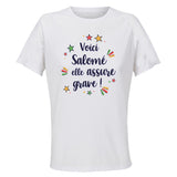 Maillot de Sport Femme Salome Elle Assure - T-Shirt Respirant Polyester Manches Courtes - Cadeau Sportive Anniversaire Noël Fête des Mères