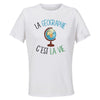 Maillot de Sport Femme Geographie C'est La Vie - T-Shirt Respirant Polyester Manches Courtes - Cadeau Sportive Anniversaire Noël Fête des Mères