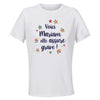 Maillot de Sport Femme Mariam Elle Assure - T-Shirt Respirant Polyester Manches Courtes - Cadeau Sportive Anniversaire Noël Fête des Mères