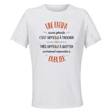 Maillot de Sport Femme Une Fatiha Aussi Geniale - T-Shirt Respirant Polyester Manches Courtes - Cadeau Sportive Anniversaire Noël Fête des Mères