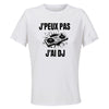 Maillot de Sport Femme DJ J'peux Pas - T-Shirt Respirant Polyester Manches Courtes - Cadeau Sportive Anniversaire Noël Fête des Mères