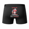 Caleçon Raymond Maitre du Feu et de la Chipolata - Humour Boxer Coton Idée Cadeau BBQ