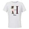 Maillot de Sport Femme Hana Lettre - T-Shirt Respirant Polyester Manches Courtes - Cadeau Sportive Anniversaire Noël Fête des Mères