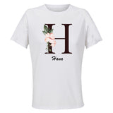 Maillot de Sport Femme Hana Lettre - T-Shirt Respirant Polyester Manches Courtes - Cadeau Sportive Anniversaire Noël Fête des Mères