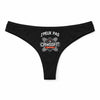 Culotte Tanga Personnalisé Femme Jpeux Pas Jai Crossfit Kopia Jpeux Pas - sous-Vêtement Coton Idée Cadeau Humour Saint Valentin Anniversaire