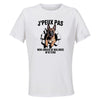 Maillot de Sport Femme Malinois J'peux Pas - T-Shirt Respirant Polyester Manches Courtes - Cadeau Sportive Anniversaire Noël Fête des Mères