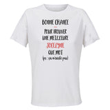 Maillot de Sport Femme Jocelyne Ca n'existe Pas - T-Shirt Respirant Polyester Manches Courtes - Cadeau Sportive Anniversaire Noël Fête des Mères