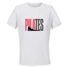 Maillot de Sport Femme Pilates Minimaliste - T-Shirt Respirant Polyester Manches Courtes - Cadeau Sportive Anniversaire Noël Fête des Mères