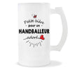 Verre à bière Handballeur adoré | Chope de Bière Pinte Idée Cadeau Humour Collègue famille Homme Anniversaire Noël