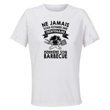 Maillot de Sport Femme Barbecue Trentenaire - T-Shirt Respirant Polyester Manches Courtes - Cadeau Sportive Anniversaire Noël Fête des Mères