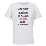 Maillot de Sport Femme Lucienne Ca n'existe Pas - T-Shirt Respirant Polyester Manches Courtes - Cadeau Sportive Anniversaire Noël Fête des Mères