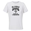 Maillot de Sport Femme Aquagym Quinquagenaire - T-Shirt Respirant Polyester Manches Courtes - Cadeau Sportive Anniversaire Noël Fête des Mères