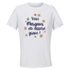 Maillot de Sport Femme Margaux Elle Assure - T-Shirt Respirant Polyester Manches Courtes - Cadeau Sportive Anniversaire Noël Fête des Mères