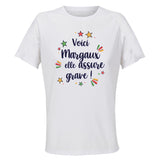 Maillot de Sport Femme Margaux Elle Assure - T-Shirt Respirant Polyester Manches Courtes - Cadeau Sportive Anniversaire Noël Fête des Mères