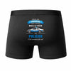 Caleçon Parrain Police - Humour Boxer Coton Idée Cadeau Fête des Pères