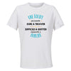 Maillot de Sport Femme Une Equipe Impossible A Oublier - T-Shirt Respirant Polyester Manches Courtes - Cadeau Sportive Anniversaire Noël Fête des Mères