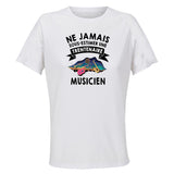 Maillot de Sport Femme Musicien Trentenaire - T-Shirt Respirant Polyester Manches Courtes - Cadeau Sportive Anniversaire Noël Fête des Mères