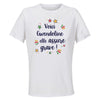Maillot de Sport Femme Gwendoline Elle Assure - T-Shirt Respirant Polyester Manches Courtes - Cadeau Sportive Anniversaire Noël Fête des Mères