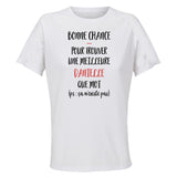 Maillot de Sport Femme pour Danielle Ca n'existe Pas - T-Shirt Respirant Polyester Manches Courtes - Cadeau Sportive Anniversaire Noël Fête des Mères