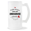 Verre à bière Dresseuse adorée femme | Chope de Bière Pinte Idée Cadeau Humour Collègue famille Homme Anniversaire Noël