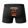 Caleçon Emmanuel Énorme Bonus - Humour Boxer Coton Idée Cadeau