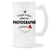 Verre à bière Photographe adoré | Chope de Bière Pinte Idée Cadeau Humour Collègue famille Homme Anniversaire Noël