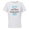 Maillot de Sport Femme Une Prof Impossible A Oublier - T-Shirt Respirant Polyester Manches Courtes - Cadeau Sportive Anniversaire Noël Fête des Mères