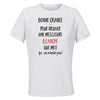 Maillot de Sport Femme pour Blanche Ca n'existe Pas - T-Shirt Respirant Polyester Manches Courtes - Cadeau Sportive Anniversaire Noël Fête des Mères