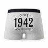 Caleçon Millésime 1942 - Humour Boxer Gris Idée Cadeau Anniversaire