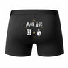 Caleçon 32 Ans - Humour Boxer Coton Motif Âge Idée Cadeau Anniversaire