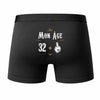 Caleçon 33 Ans - Humour Boxer Coton Motif Âge Idée Cadeau Anniversaire