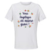 Maillot de Sport Femme pour Angelique Elle Assure - T-Shirt Respirant Polyester Manches Courtes - Cadeau Sportive Anniversaire Noël Fête des Mères