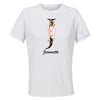 Maillot de Sport Femme Jeannette Lettre - T-Shirt Respirant Polyester Manches Courtes - Cadeau Sportive Anniversaire Noël Fête des Mères