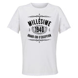 Maillot de Sport Femme 1940 Millesime Grand Cru Ministere Magie - T-Shirt Respirant Polyester Manches Courtes - Cadeau Sportive Anniversaire Noël Fête des Mères