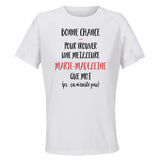 Maillot de Sport Femme Marie-Madeleine Ca n'existe Pas - T-Shirt Respirant Polyester Manches Courtes - Cadeau Sportive Anniversaire Noël Fête des Mères