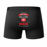 Caleçon Beau-Papa Medecin - Humour Boxer Coton Idée Cadeau Fête des Pères