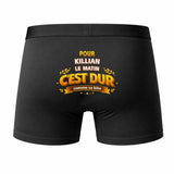 Caleçon pour Killian C'est Dur - Humour Boxer Coton Idée Cadeau Anniversaire