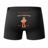 Caleçon Jean-Christophe Rien N'arrive à la Cheville - Humour Boxer Coton Idée Cadeau