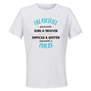 Maillot de Sport Femme Une Factrice Formidable Blanc - T-Shirt Respirant Polyester Manches Courtes - Cadeau Sportive Anniversaire Noël Fête des Mères