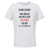 Maillot de Sport Femme Policiere n'existe Pas - T-Shirt Respirant Polyester Manches Courtes - Cadeau Sportive Anniversaire Noël Fête des Mères