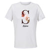 Maillot de Sport Femme Sylvie Lettre - T-Shirt Respirant Polyester Manches Courtes - Cadeau Sportive Anniversaire Noël Fête des Mères
