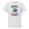 Maillot de Sport Femme Athletisme Coach - T-Shirt Respirant Polyester Manches Courtes - Cadeau Sportive Anniversaire Noël Fête des Mères