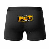 Caleçon Que Le Pet Soit avec Toi - Humour Boxer Coton Motif Idée Cadeau